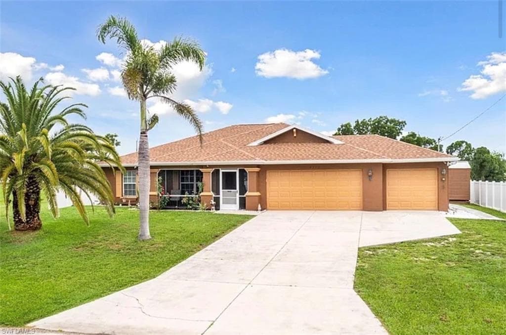 4312 NW 36th AVE CAPE CORAL, FL 33993