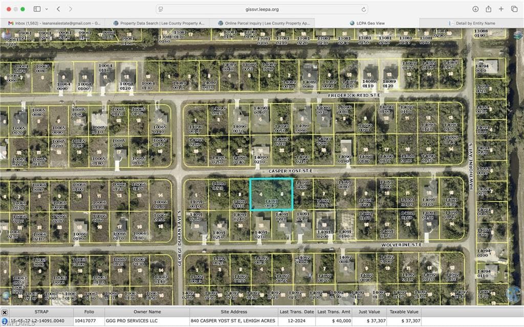 840 Casper Yost ST E LEHIGH ACRES, FL 33974