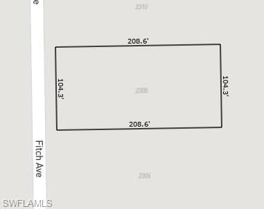 2308 Fitch AVE ALVA, FL 33920