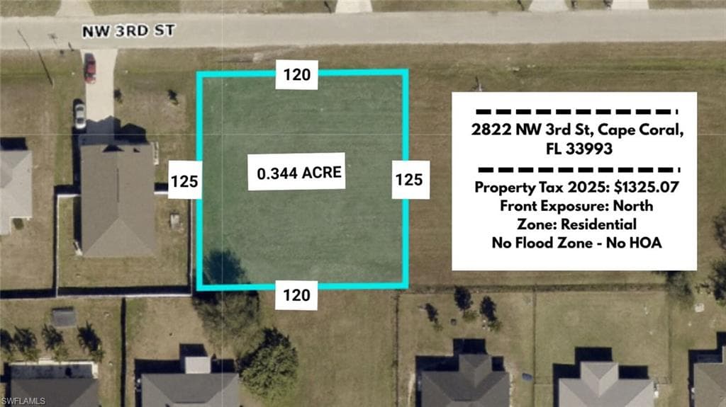 2822 NW 3rd ST CAPE CORAL, FL 33993