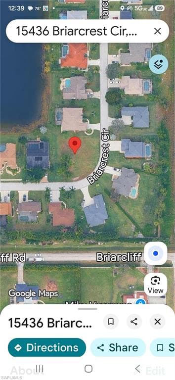 15436 Briarcrest CIR FORT MYERS, FL 33912