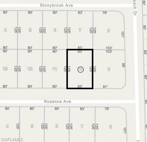 302 Rosanna AVE LEHIGH ACRES, FL 33972