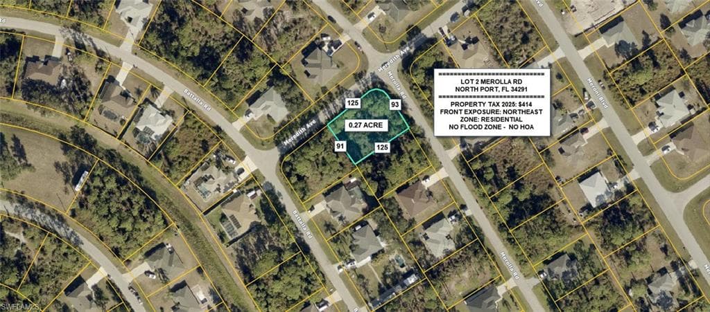 Lot 2 MEROLLA RD NORTH PORT, FL 34291