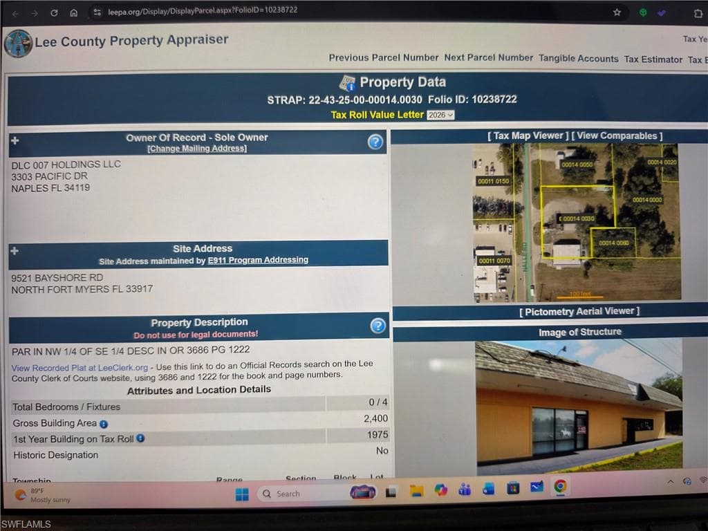 9521 Bayshore RD NORTH FORT MYERS, FL 33917