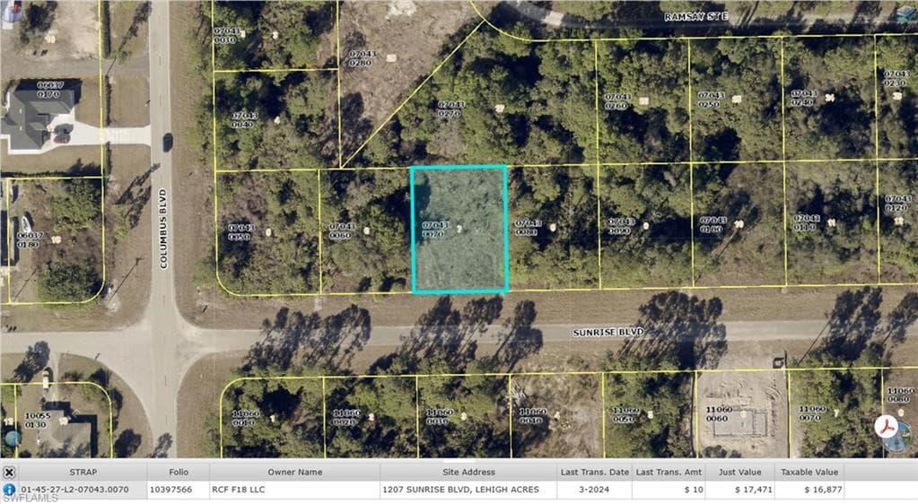 1207 Sunrise BLVD LEHIGH ACRES, FL 33974