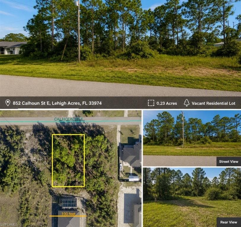 852 Calhoun ST E LEHIGH ACRES, FL 33974